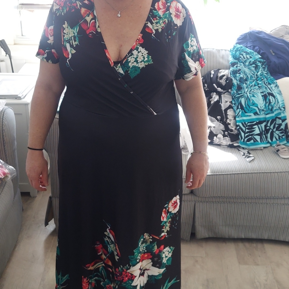 Lily by Firmiana Floral pattern dress